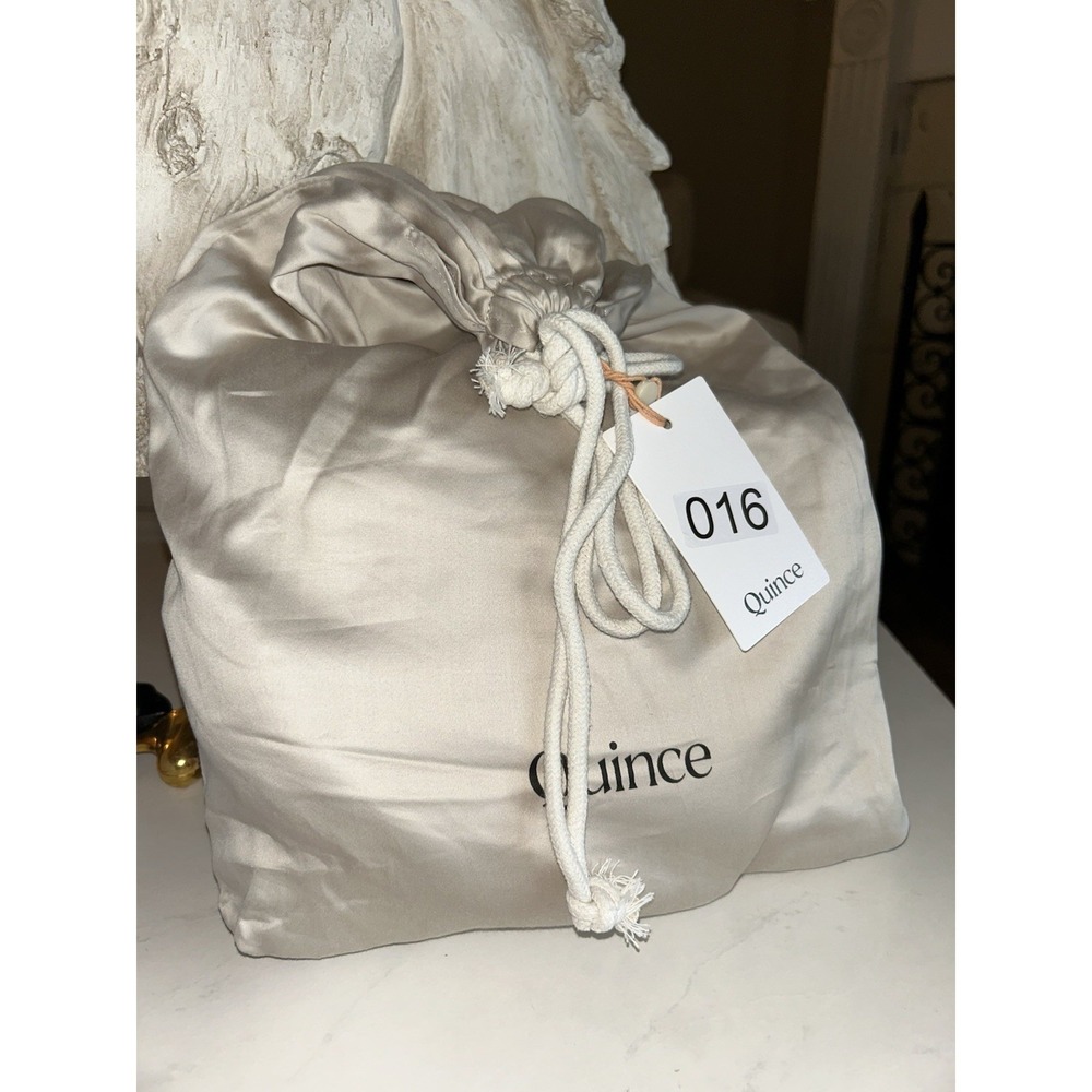New $80 QUINCE TWIN DUVET 100% COTTON SAND/DUNE? BEIGE 68x86